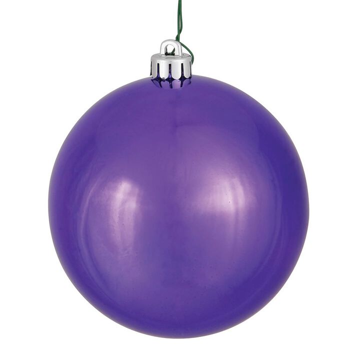 Vickerman Plum Shiny Ball UV Drilled Cap -