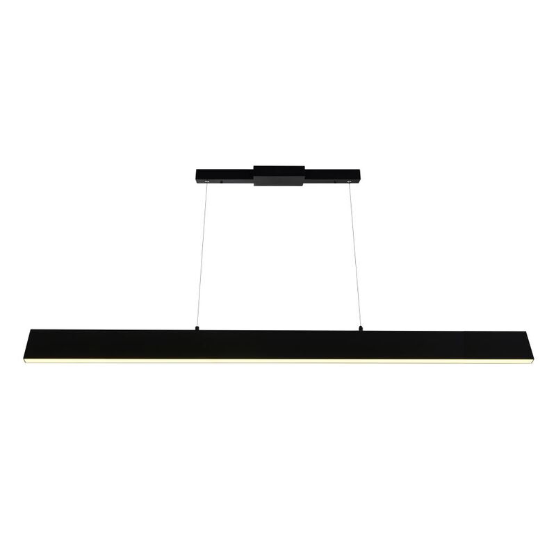 Krista LED Chandelier With Satin Black Finish