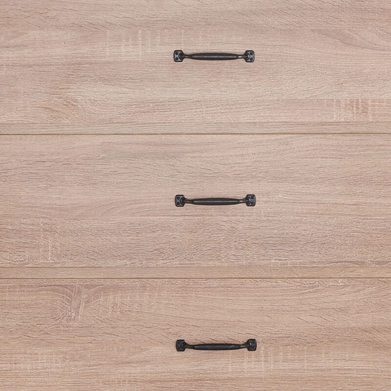 Modern Wooden Dresser with Five Drawers for Clothes Storage