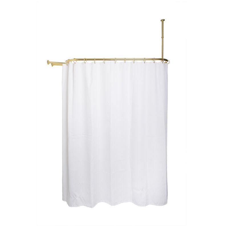 Rustproof Aluminum Hoop Oval Shower Rod image number 6