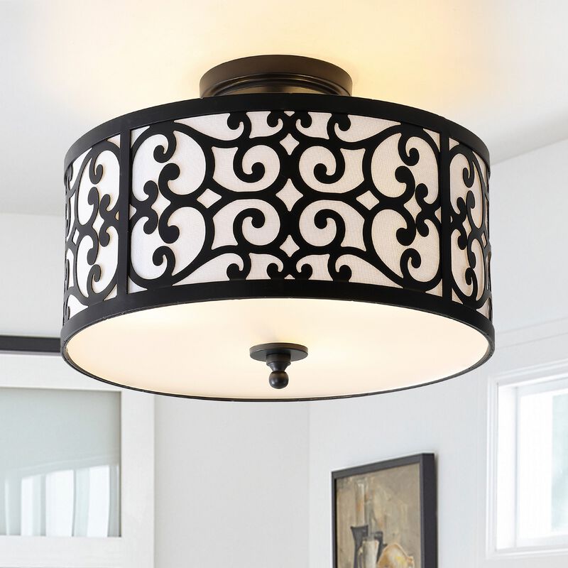 Katherine Metal LED Semi-Flush Mount