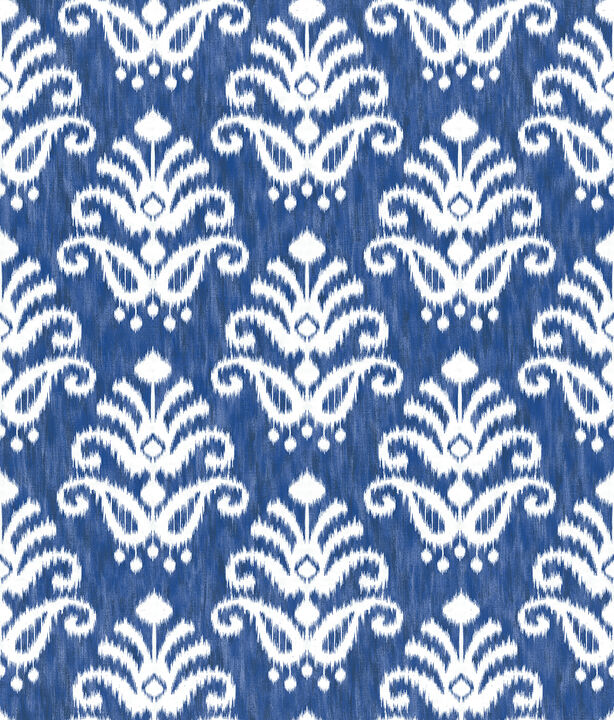 Keaton Blue Medallion Wallpaper (Set of 2)