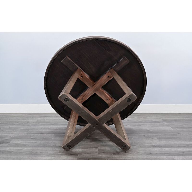 Sunny Designs Mia Round Wood Dining Table image number 4