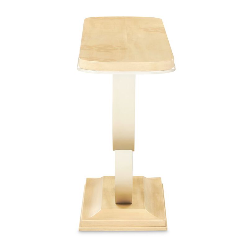 Michael Amini Camellia Field Console Table - Caramel image number 8