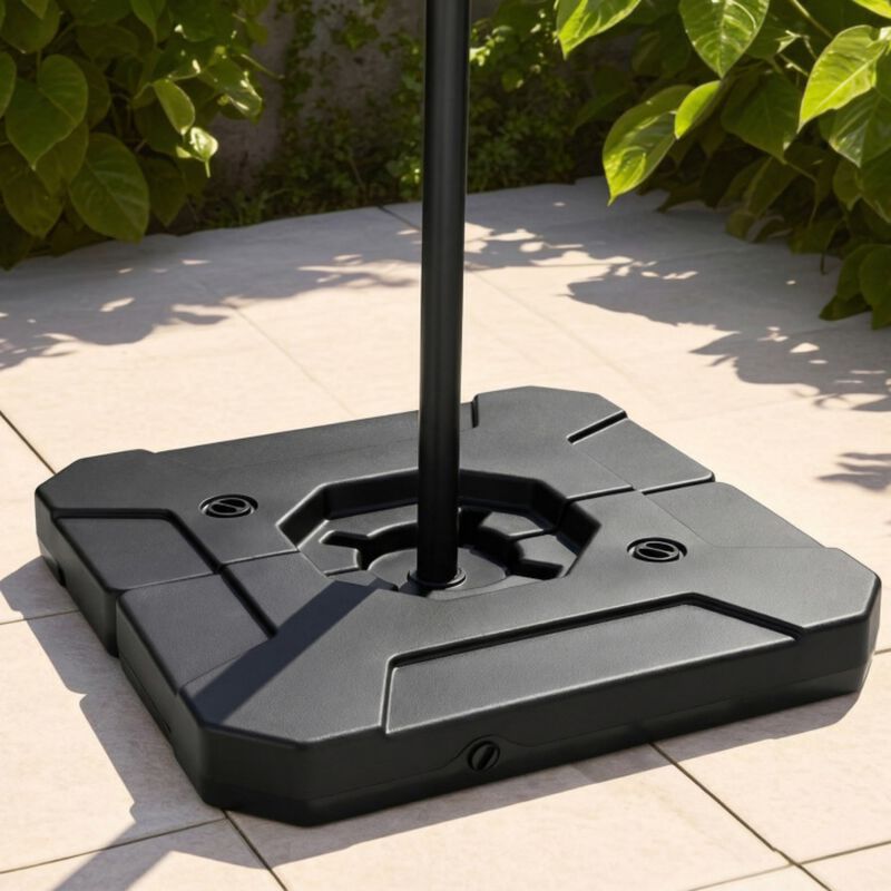 274 LBS Cantilever Patio Umbrella Base with Handles image number 1