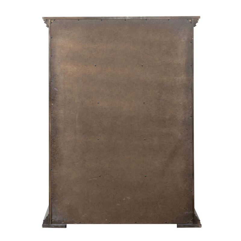 Liberty Furniture Big Valley 5 Drawer Chest in Whitestone w/ Heavy Distressing image number 1