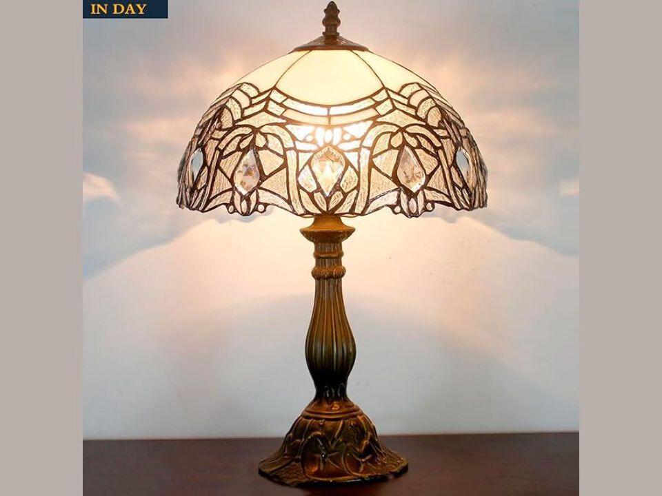 Rechargeable Crystal Table Lamp with Remote & Touch Control