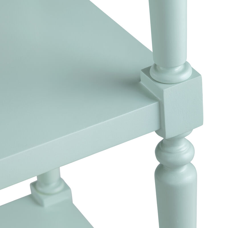 Evermore 5 Shelf Turquoise Etagere image number 2