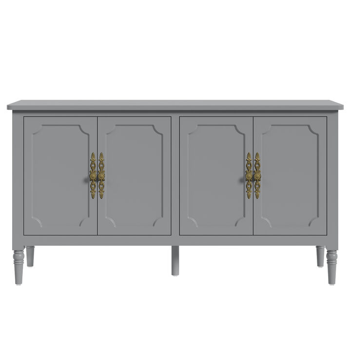 Prurt Wood Buffet Sideboard Cabinet