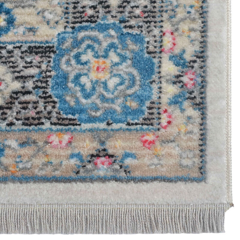 RUGSOTIC CARPETS MACHINE MADE POLYESTER AREA RUGS  - Rectangle Shape, Classic Oriental Traditional  Design, Low Pile Machine Made Area Rugs (M00099) image number 4