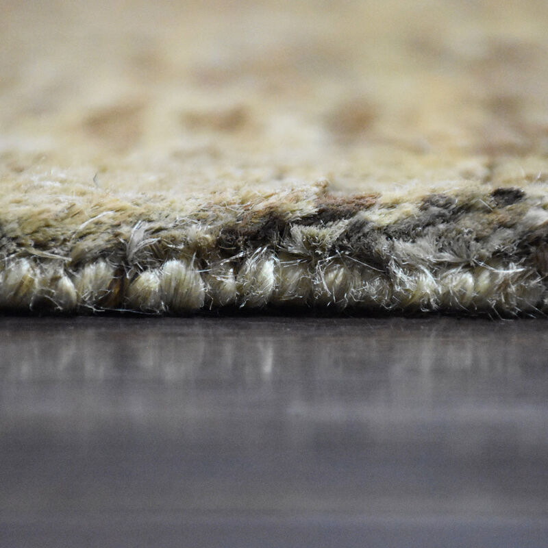 HAND KNOTTED JUTE ECO-FRIENDLY Contemporary AREA RUGS  - 5'x8', Rectangle Shape, Beige Color, Contemporary, High Pile, Natural Fiber, Outdoor Indoor Handmade Area Rugs for Living Room (J00035)