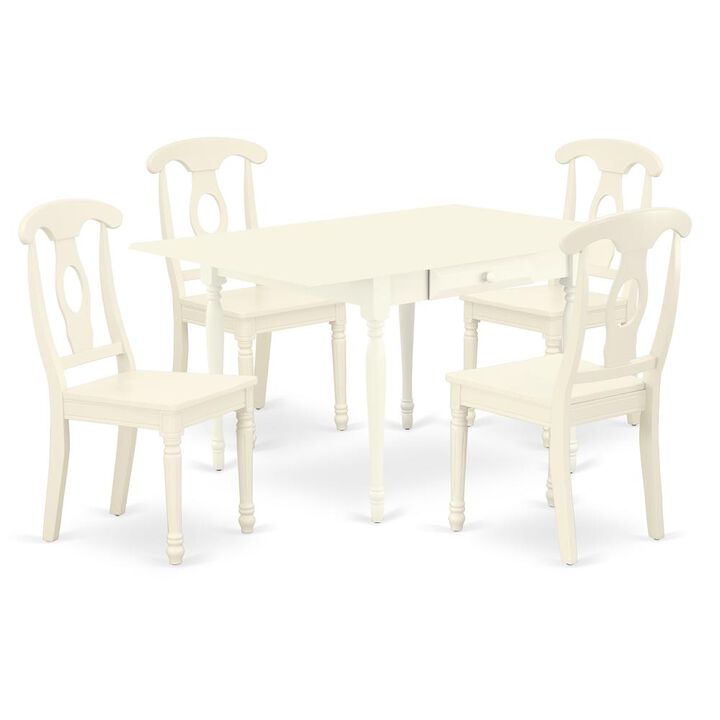 Dining Room Set Linen White