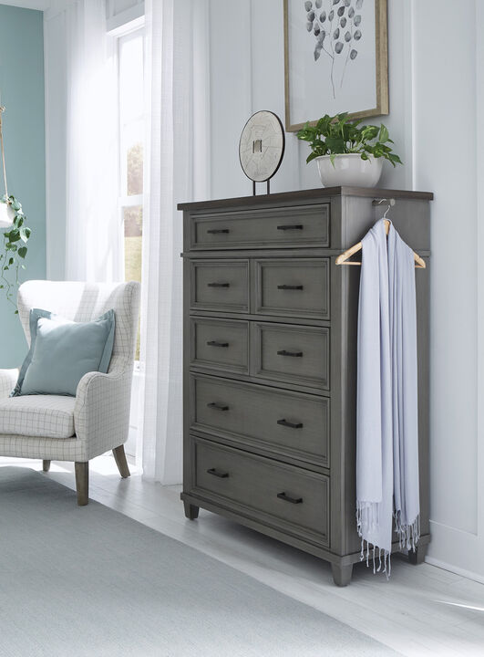 Caraway Slate 5 Drawer Chest