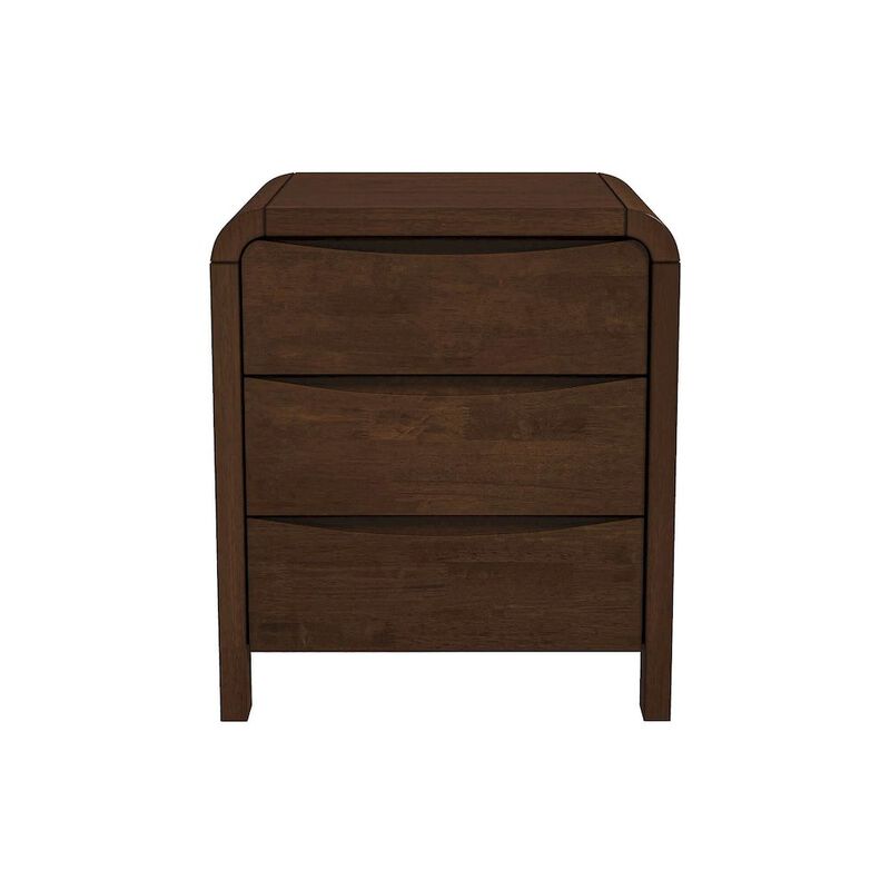 Ashcroft Furniture The Mid-Century Modern 2-drawer/3-drawer nightstand image number 0
