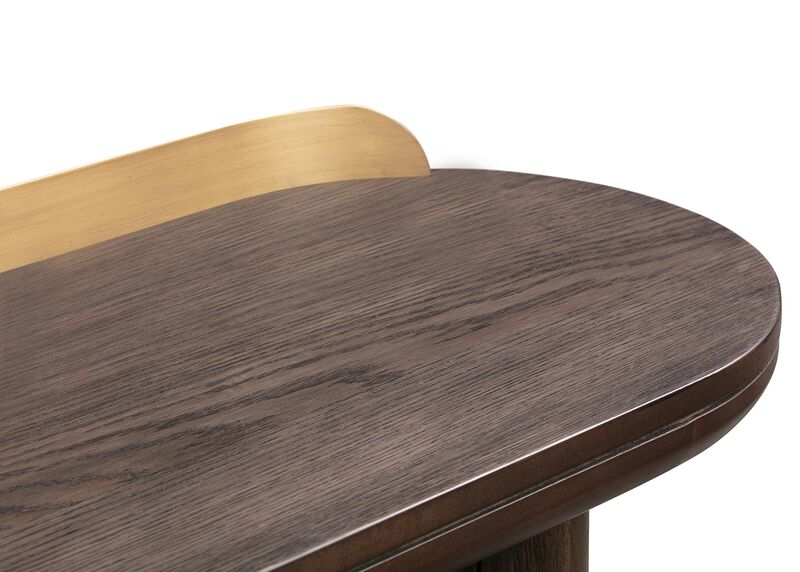 Tov Furniture Braden Desk/Console Table (Brown) image number 8
