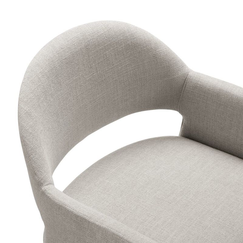 Talia Upholstered Fabric Dining Armchair image number 6