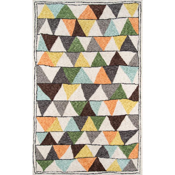 Novogratz Modern Rectangle Area Rug, Multi, 3'6 X 5'6