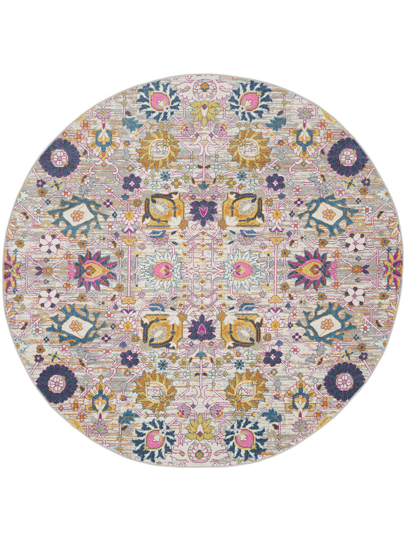 Passion PSN01 Silver 5'3" x 7'3" Rug image number 0