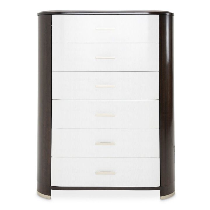 Michael Amini Paris Chic 6-Drawer Chest - Espresso
