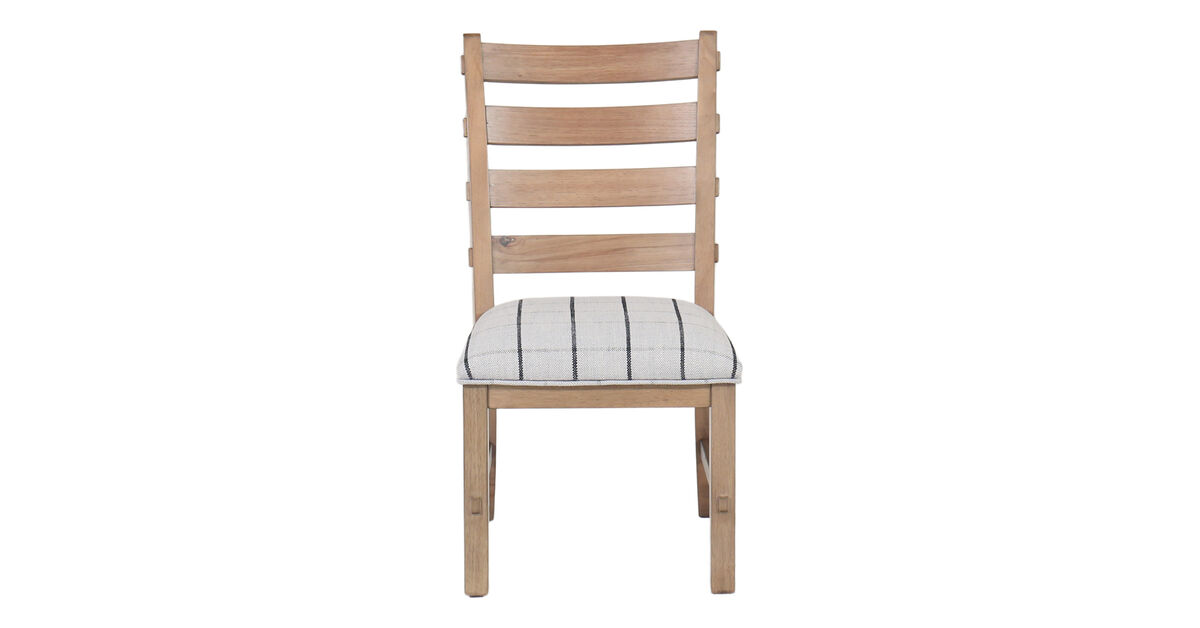 Ridgester Ladder Back Side Chair in Brown