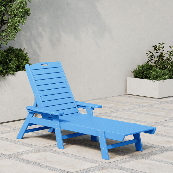 WestinTrends Poly Reclining Chaise Lounge