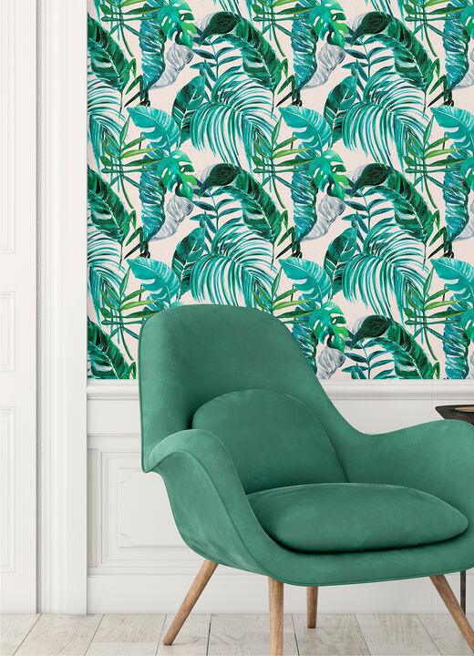 Grover Green Palmera Wallpaper