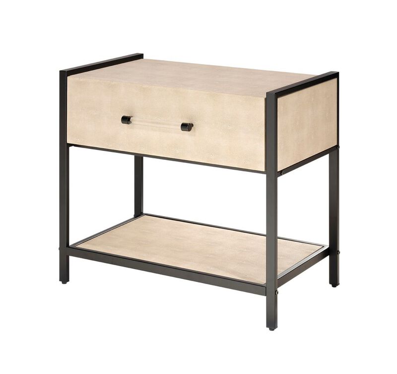 Cassius 1-Drawer Side Table