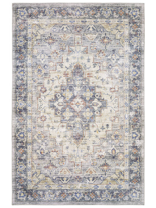 Myers Park 8'9" x 12' Blue Rug