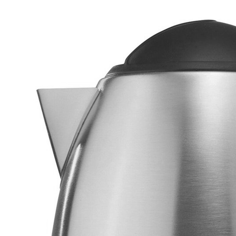Brentwood 1.2 L Stainless Steel Electric Cordless Tea Kettle 1000W in Brushed Chrome