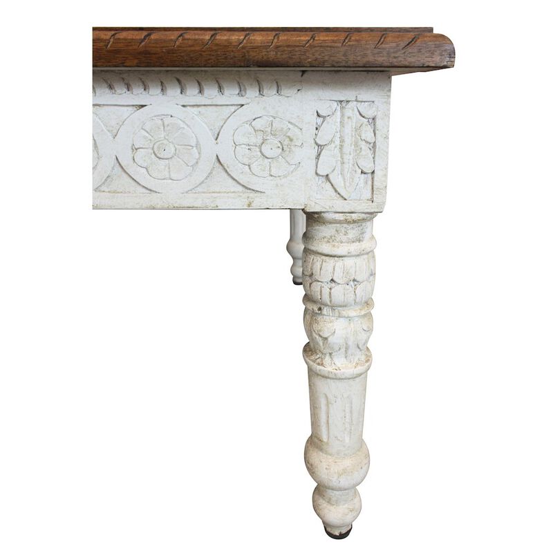 Bay Hand-Carved Cocktail Table