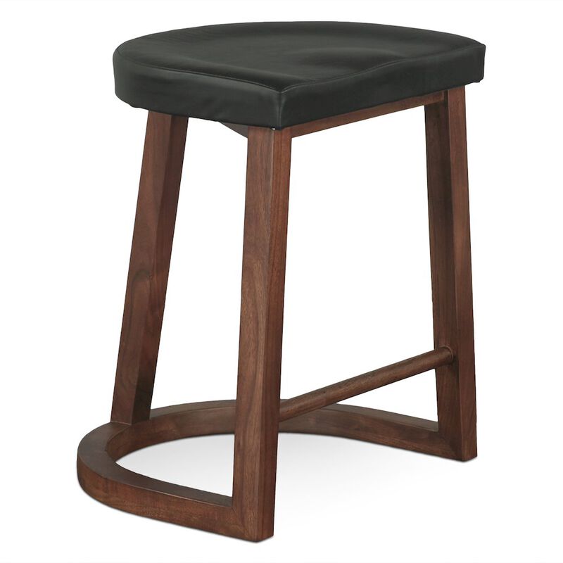 World Interiors Hampton Counter Stool in Walnut image number 2