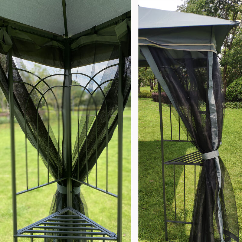 Streamdale Outdoor Gazebo Canopy with Mosquito Net