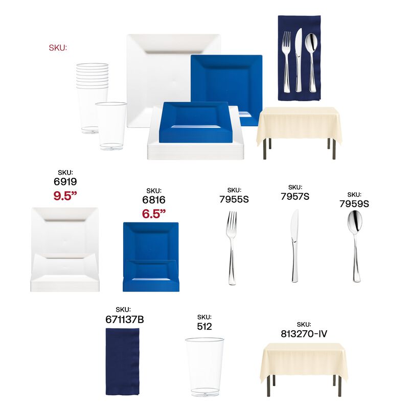 White and Blue NFL / NBA / MLB Set (60 Sets) image number 3