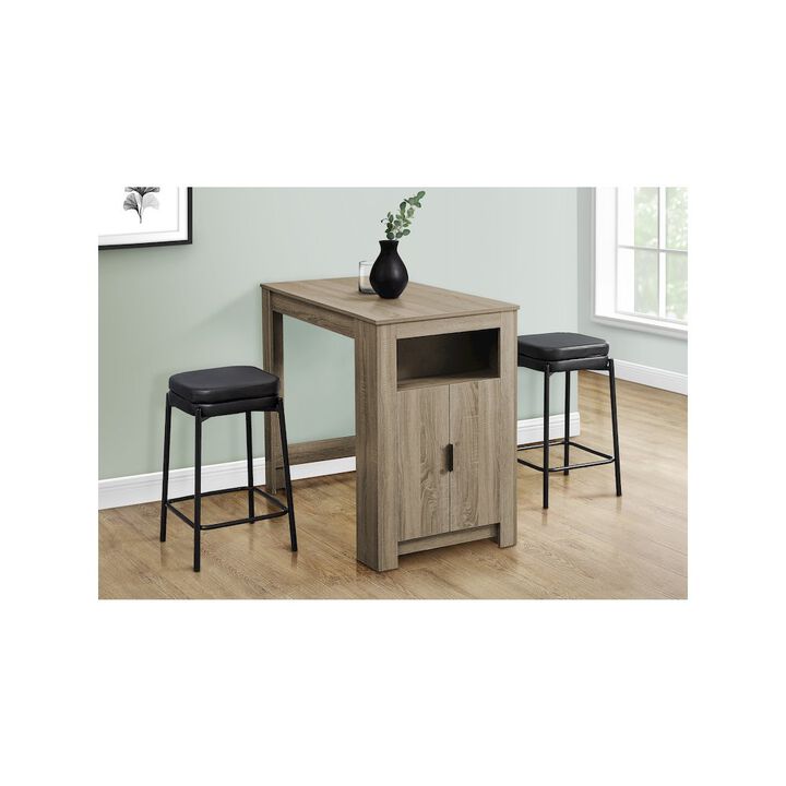 Dining Table, 48" Rectangular, Counter Height, Modern