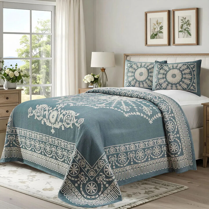 Cotton Blend Jacquard Bedding Set for Bedroom Decor