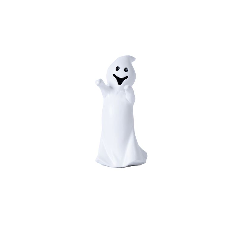 Spooky Ghost Figurines (Set of 3) – Halloween Shelf Sitters for Mantel, Tiered Tray, or Tabletop Decor