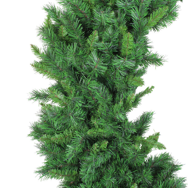 Green Lush Mixed Pine Artificial Christmas Wreath - 72-Inch  Unlit