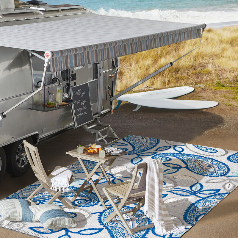 Julien Paisley High-Low Indoor/Outdoor Area Rug