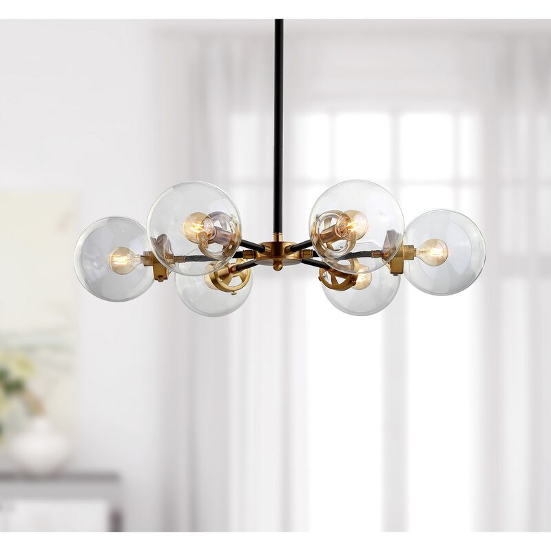 Caleb Brass Cluster Pendant