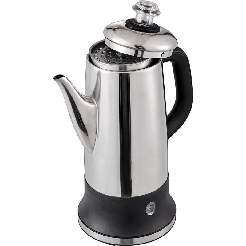 Stainless Steel Electric Coffee Percolator Pot, image number 0