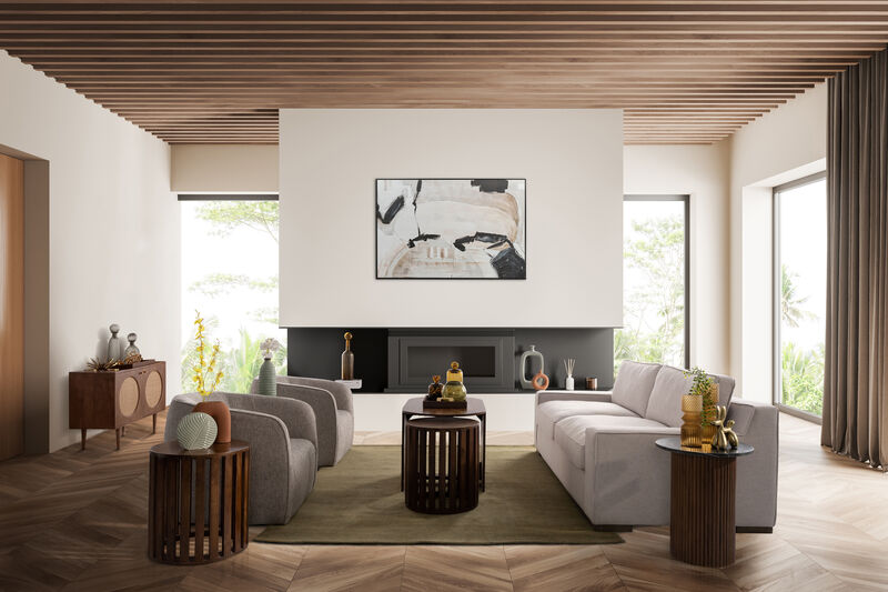 12" Glass Jar w/Knot Lid Vase