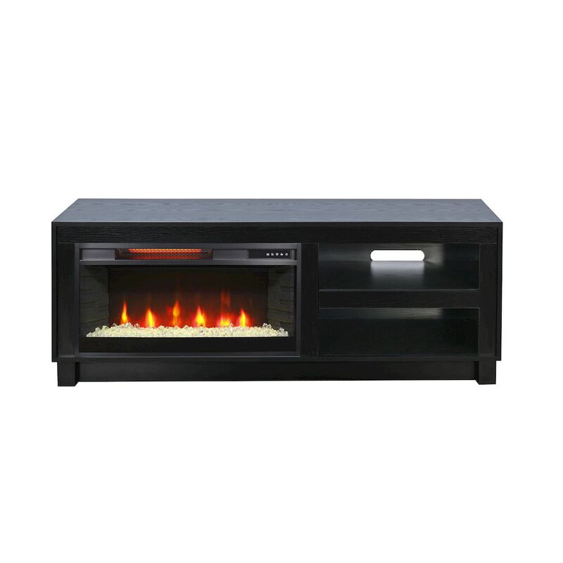 Sunny Designs 70" Media Console with Electric Fireplace image number 0