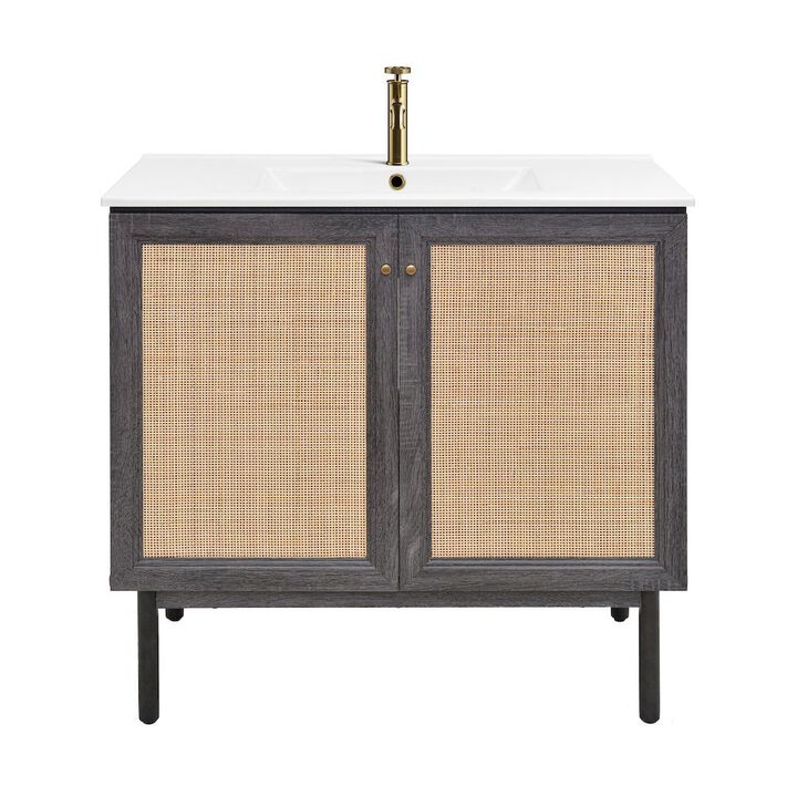 Classe 36" Freestanding Bathroom Vanity with Sink Top