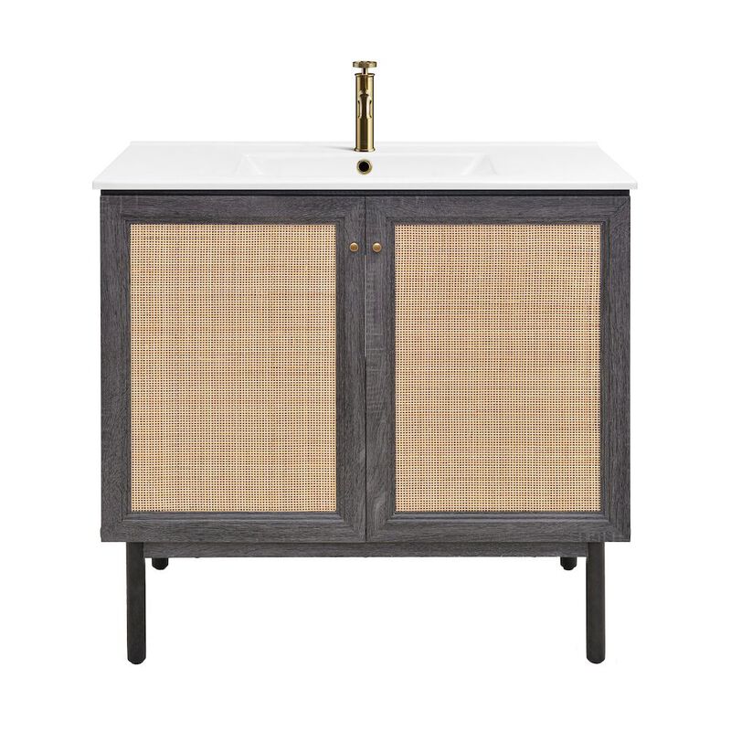 Classe 36" Freestanding Bathroom Vanity with Sink Top image number 0