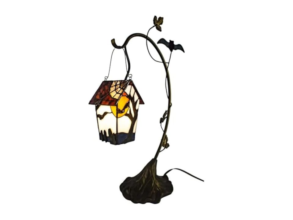 Tiffany Style Stained Glass Table Lamp For Bedroom Living Room