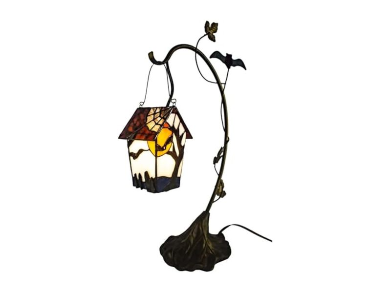 Tiffany Style Stained Glass Table Lamp For Bedroom Living Room image number 0