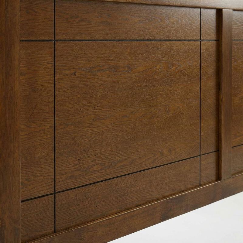Wood Queen Headboard, Classic Design, Durable Construction for Bedroom Style image number 4