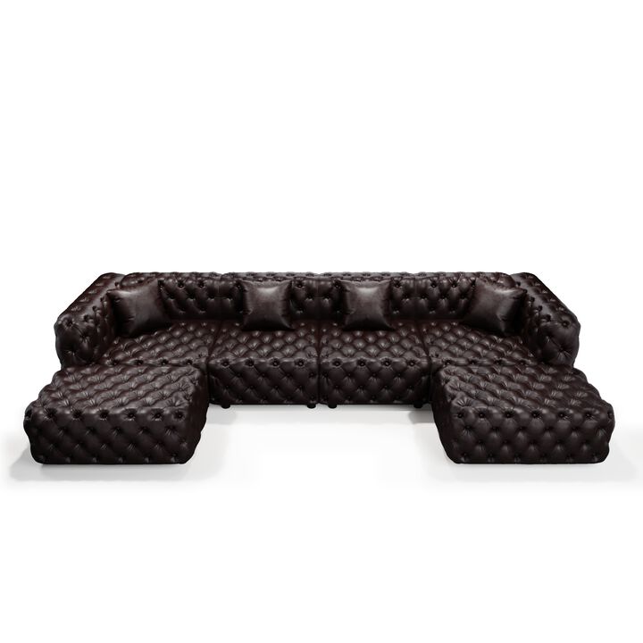 4-Seat Modern Modular Sectional