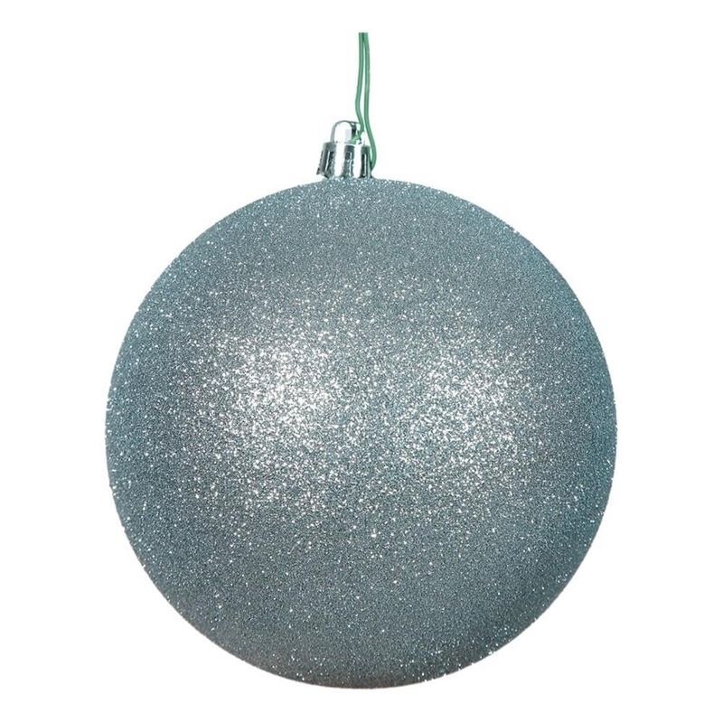 Vickerman 2.4" Silver Glitter Ball Ornament, 24 per Bag image number 3