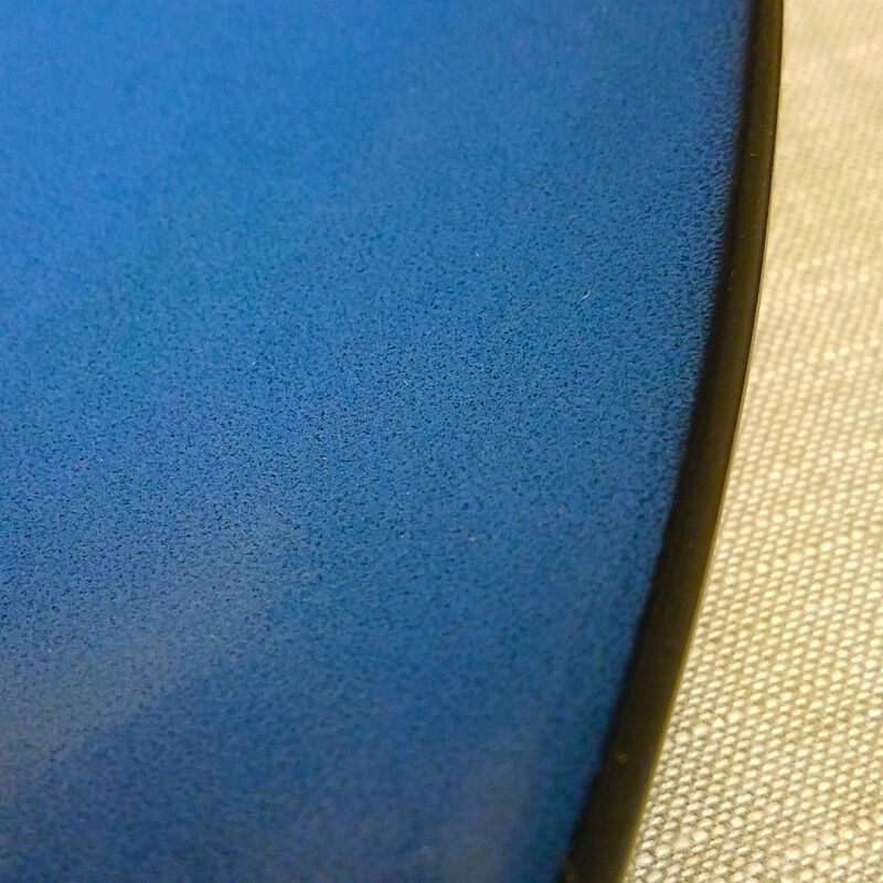 Gibson Elite Soho Lounge 16-Piece Soft Square Dinnerware Set in Blue